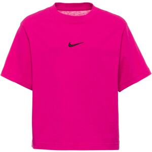 Nike Sportswear Funkčné tričko  fuksia / čierna