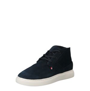 TOMMY HILFIGER Chukka čižmy  námornícka modrá / červená / biela