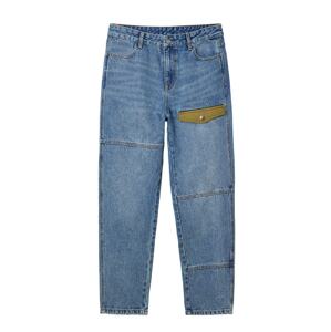 Desigual Džínsy 'Spike'  modrá denim / olivová