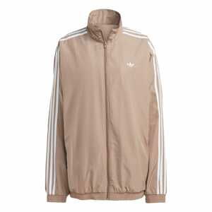 ADIDAS ORIGINALS Prechodná bunda  svetlohnedá / biela