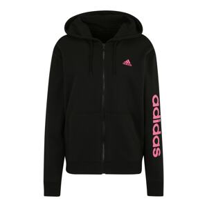 ADIDAS SPORTSWEAR Športová mikina 'Essentials'  svetloružová / čierna