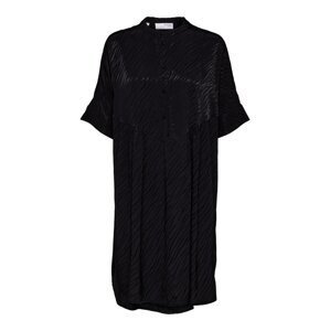 SELECTED FEMME Košeľové šaty 'Abienne-Viola'  čierna