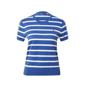 Polo Ralph Lauren Sveter  kráľovská modrá / hrdzavo červená / biela