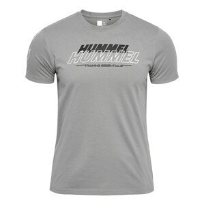 Hummel Funkčné tričko  tmavosivá / čierna / biela