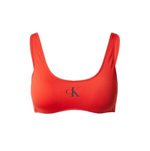 Calvin Klein Underwear Bikinový top  červená / čierna