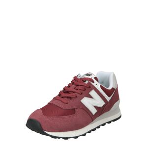 new balance Nízke tenisky '574'  svetlosivá / burgundská / biela