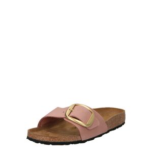 BIRKENSTOCK Šľapky 'Madrid Big Buckle'  zlatá / staroružová