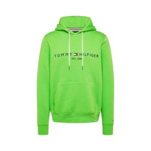 TOMMY HILFIGER Mikina  námornícka modrá / jablková / ohnivo červená / biela