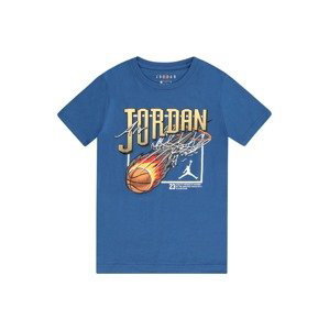 Jordan Funkčné tričko 'DUNK'  piesková / tmavomodrá / oranžová / ohnivo červená / biela