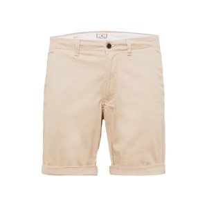 JACK & JONES Chino nohavice 'DAVE'  svetlobéžová