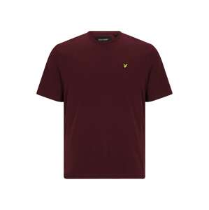 Lyle & Scott Big&Tall Tričko  burgundská