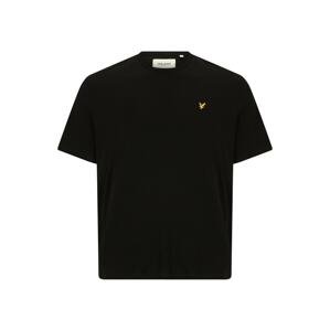 Lyle & Scott Big&Tall Tričko  žltá / čierna