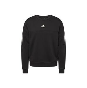 ADIDAS SPORTSWEAR Športová mikina 'Brand Love'  čierna / biela