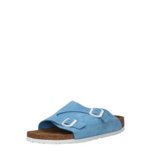 BIRKENSTOCK Šľapky 'Zürich'  modrá / biela