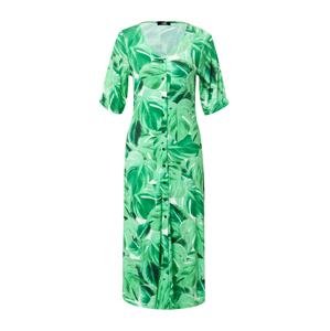 Wallis Curve Košeľové šaty  jedľová / trávovo zelená / svetlozelená