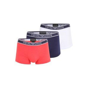 Emporio Armani Boxerky  tmavomodrá / koralová / biela