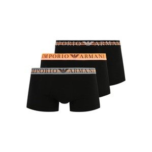 Emporio Armani Boxerky  sivá / marhuľová / čierna