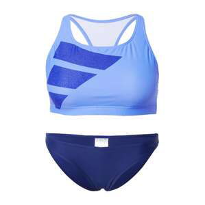 ADIDAS PERFORMANCE Športové bikiny 'Big Bars'  modrá / námornícka modrá