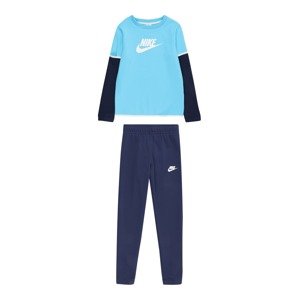 Nike Sportswear Joggingová súprava 'FUTURA'  námornícka modrá / námornícka modrá / svetlomodrá / biela