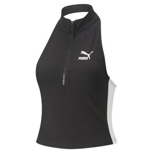 PUMA Top 'T7 Etter'  čierna / biela