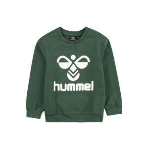 Hummel Mikina 'Dos'  jedľová / biela