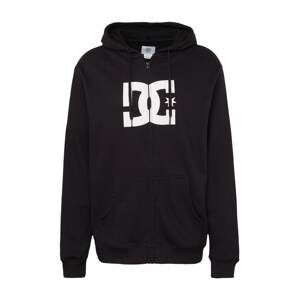 DC Shoes Tepláková bunda  čierna / biela