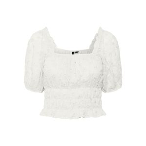 VERO MODA Tričko 'Clara'  biela