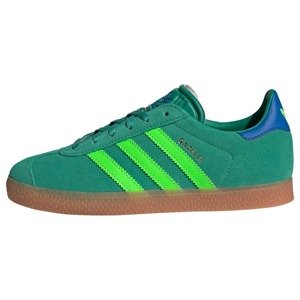 ADIDAS ORIGINALS Tenisky 'Gazelle'  modrá / limetová / smaragdová