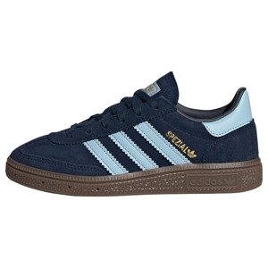 ADIDAS ORIGINALS Tenisky 'Handball Spezial'  námornícka modrá / svetlomodrá / hnedá / zlatá