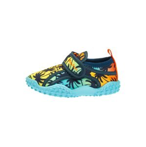 PLAYSHOES Plážové / kúpacie topánky  námornícka modrá / tyrkysová / žltá / oranžová
