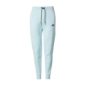 Nike Sportswear Nohavice 'TCH FLC'  svetlomodrá / čierna
