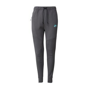 Nike Sportswear Nohavice 'TCH FLC'  azúrová / antracitová