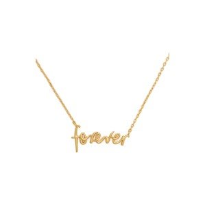 Kate Spade Retiazka 'Forever pendant'  zlatá