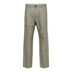 SELECTED HOMME Plisované nohavice 'Jones'  kaki