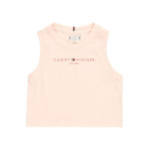 TOMMY HILFIGER Top  námornícka modrá / rosé / červená / biela