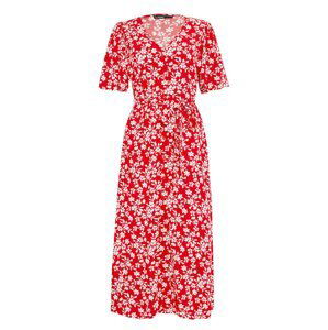 Threadbare Letné šaty  červená / biela