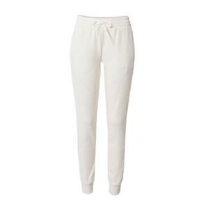ADIDAS SPORTSWEAR Športové nohavice 'Essentials Fleece 3-Stripes'  biela melírovaná