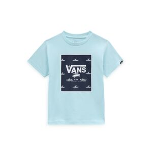 VANS Tričko  tmavomodrá / svetlomodrá / biela