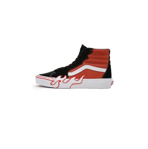 VANS Členkové tenisky 'SK8-Hi Flame'  okrová / čierna / biela