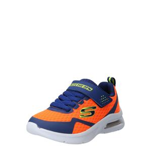 SKECHERS Tenisky 'MICROSPEC MAX'  námornícka modrá / limetková / oranžová