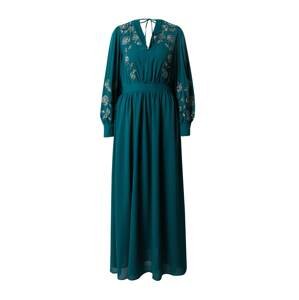 Wallis Večerné šaty  smaragdová / strieborná
