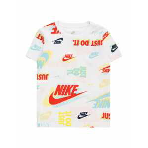 Nike Sportswear Tričko 'ACTIVE'  tyrkysová / žltá / červená / biela