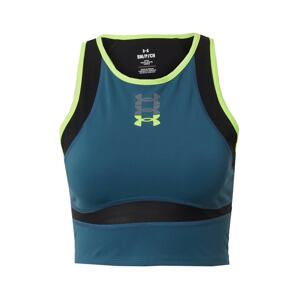 UNDER ARMOUR Športový top 'Run Anywhere'  svetlozelená / tmavozelená / čierna