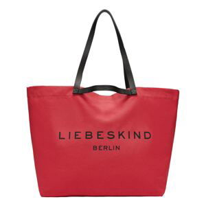 Liebeskind Berlin Shopper  červená / čierna