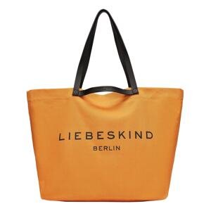 Liebeskind Berlin Shopper  oranžová / čierna