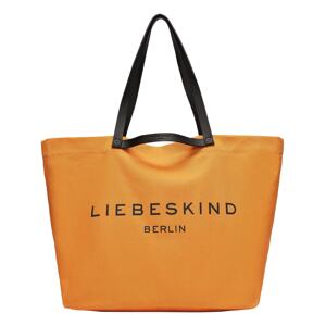 Liebeskind Berlin Shopper  oranžová / čierna