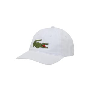 LACOSTE Čiapka  zelená / červená / biela