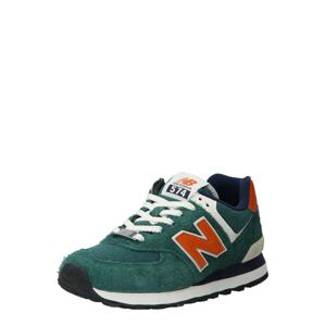 new balance Nízke tenisky  jedľová / oranžová / biela