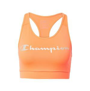 Champion Authentic Athletic Apparel Športový top  oranžovo červená / strieborná