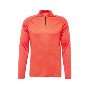 UNDER ARMOUR Funkčné tričko  oranžovo červená / červená melírovaná / čierna